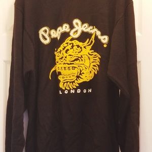 PEPE JEANS LONDON Sweater Mens Size XL Long Sleeve